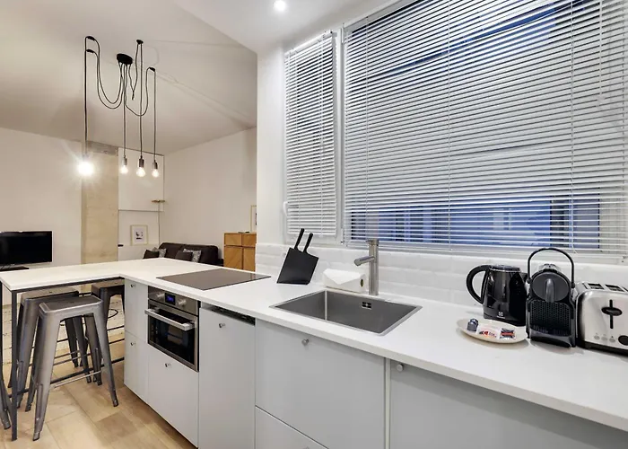 Modern - 2br-6p-oberkampf דירה פריז