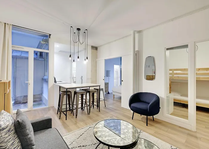 Modern - 2br-6p-oberkampf * Париж